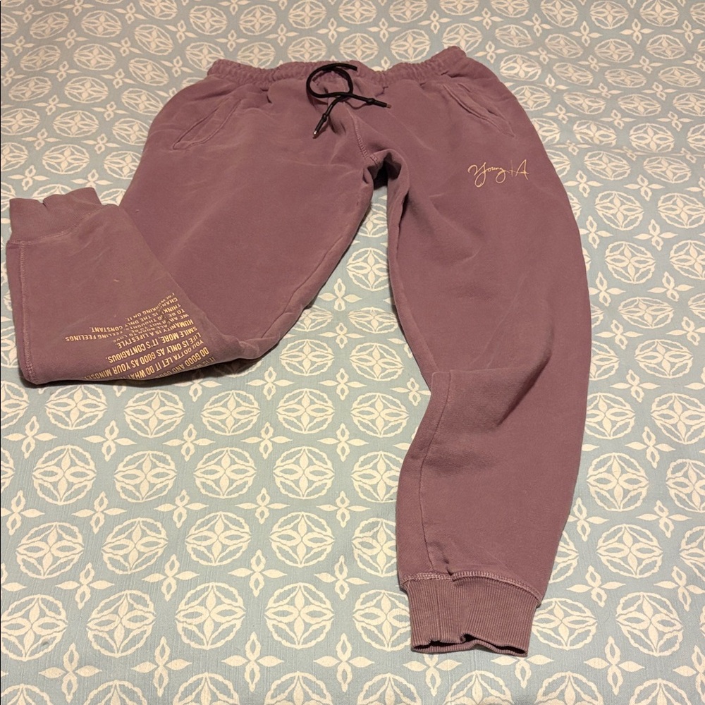 YoungLA Mauve Jogger Sweatpants